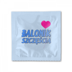 Prezerwatywa z nadrukiem BALONIK SZCZĘŚCIA